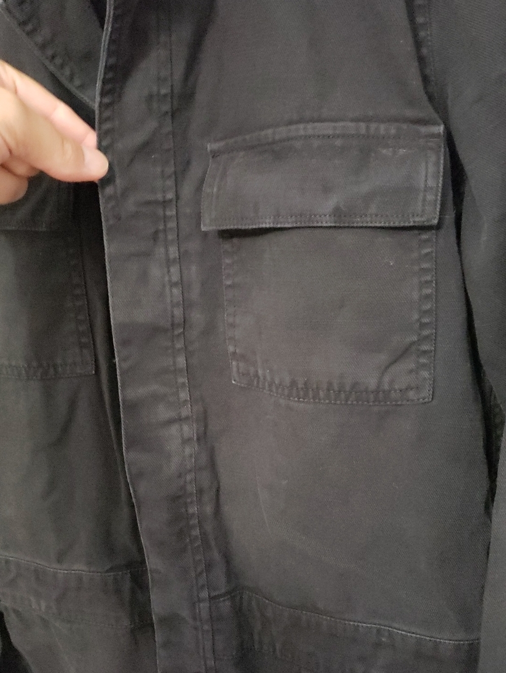 Madewell Black Coveralls Jumpsuit Size Large - Picture 4 of 8